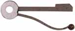 patchbox release V spring for American longrifle, tempered steel, USA